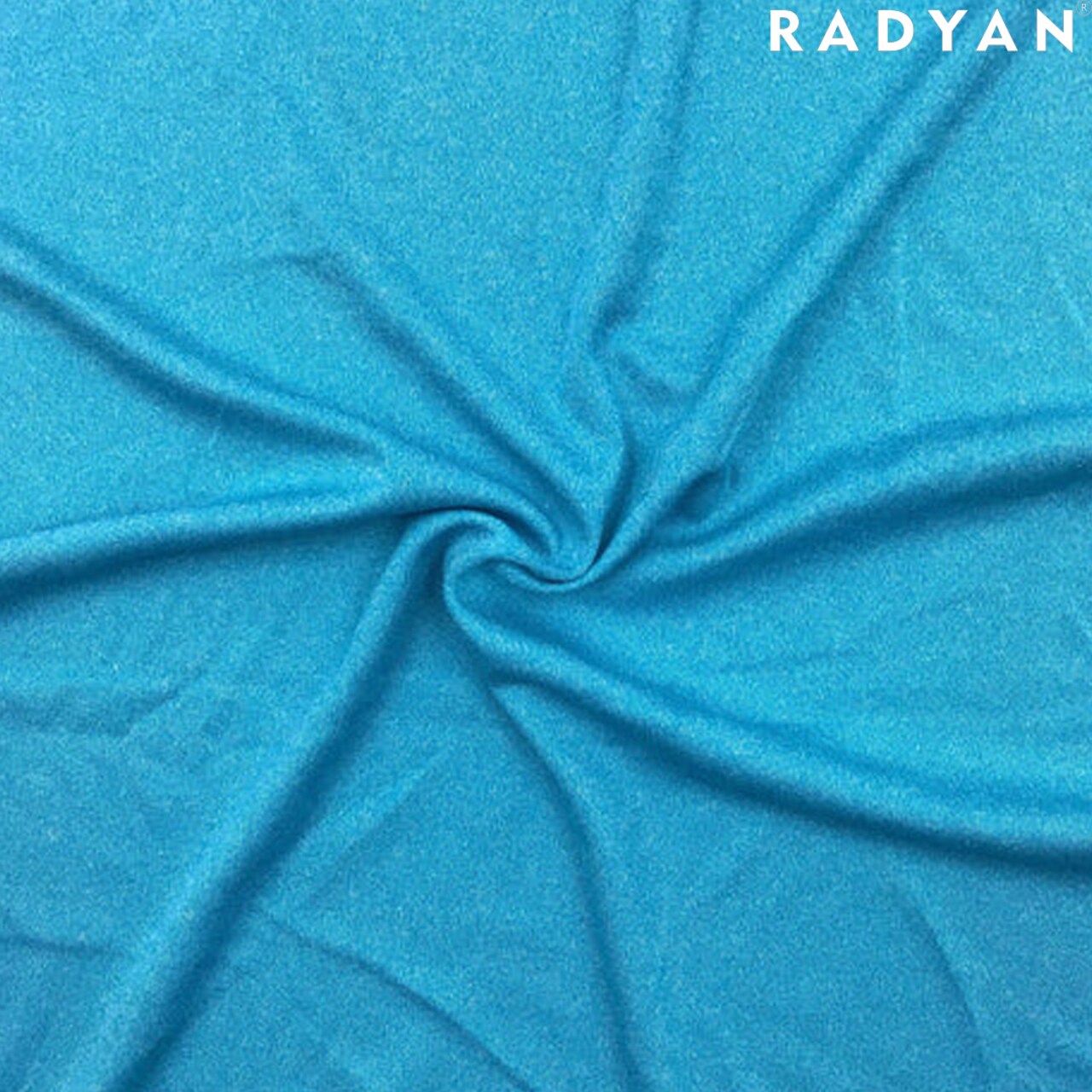 1 Yard Quick Dry Top Melange Heather Fabric Lightweight Breathable Activewear 60/61 Inch Width